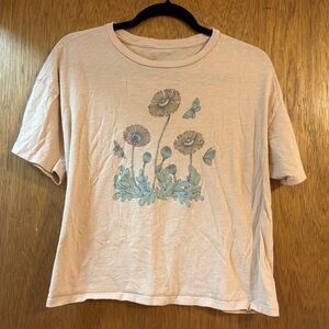 American Eagle Cropped Graphic Tee